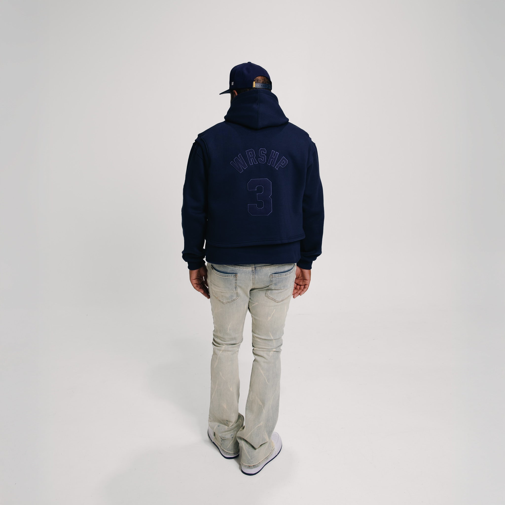 WRSHP Jesus Dual Layered Hoodie