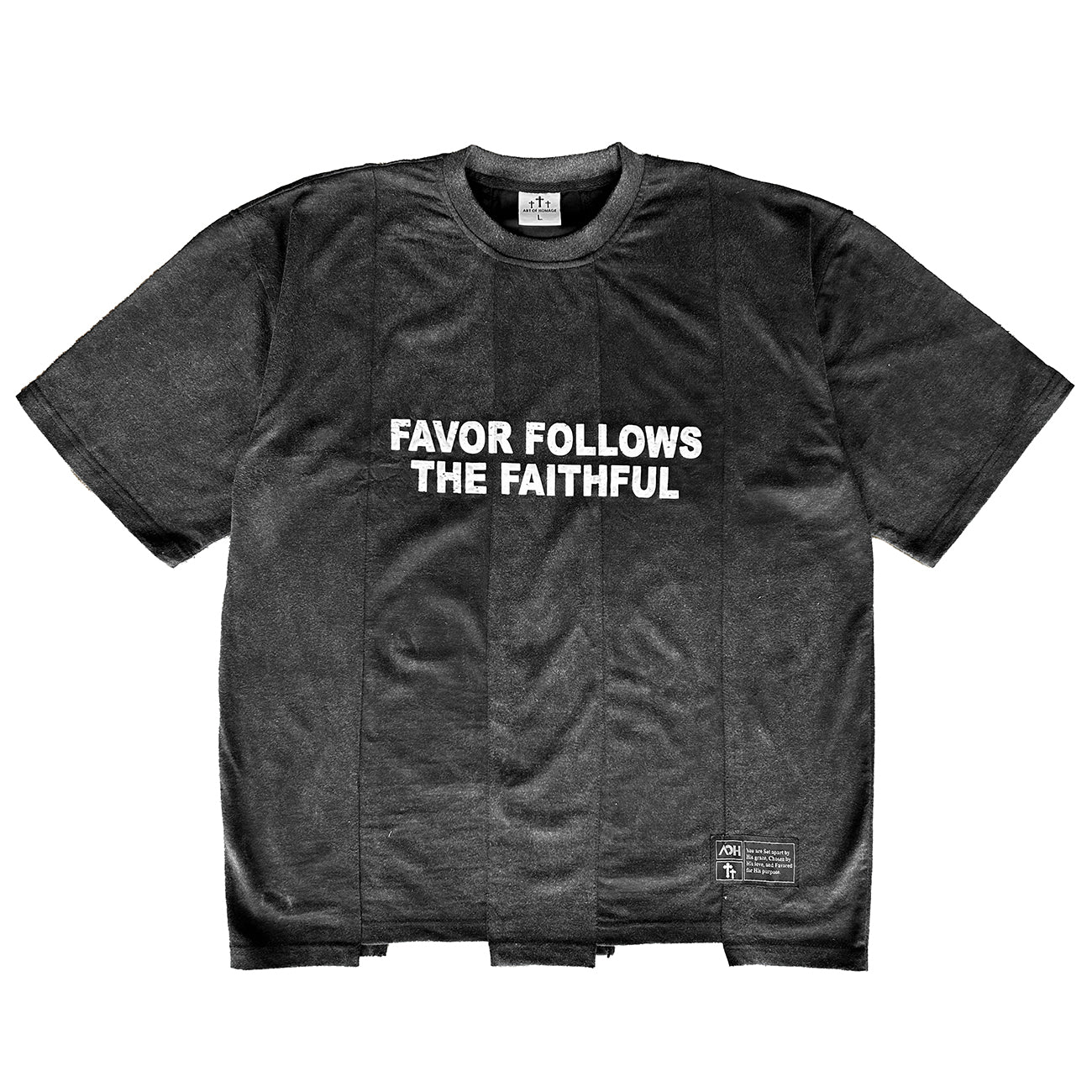 Favors Follows The Faithful Heavyweight Tee