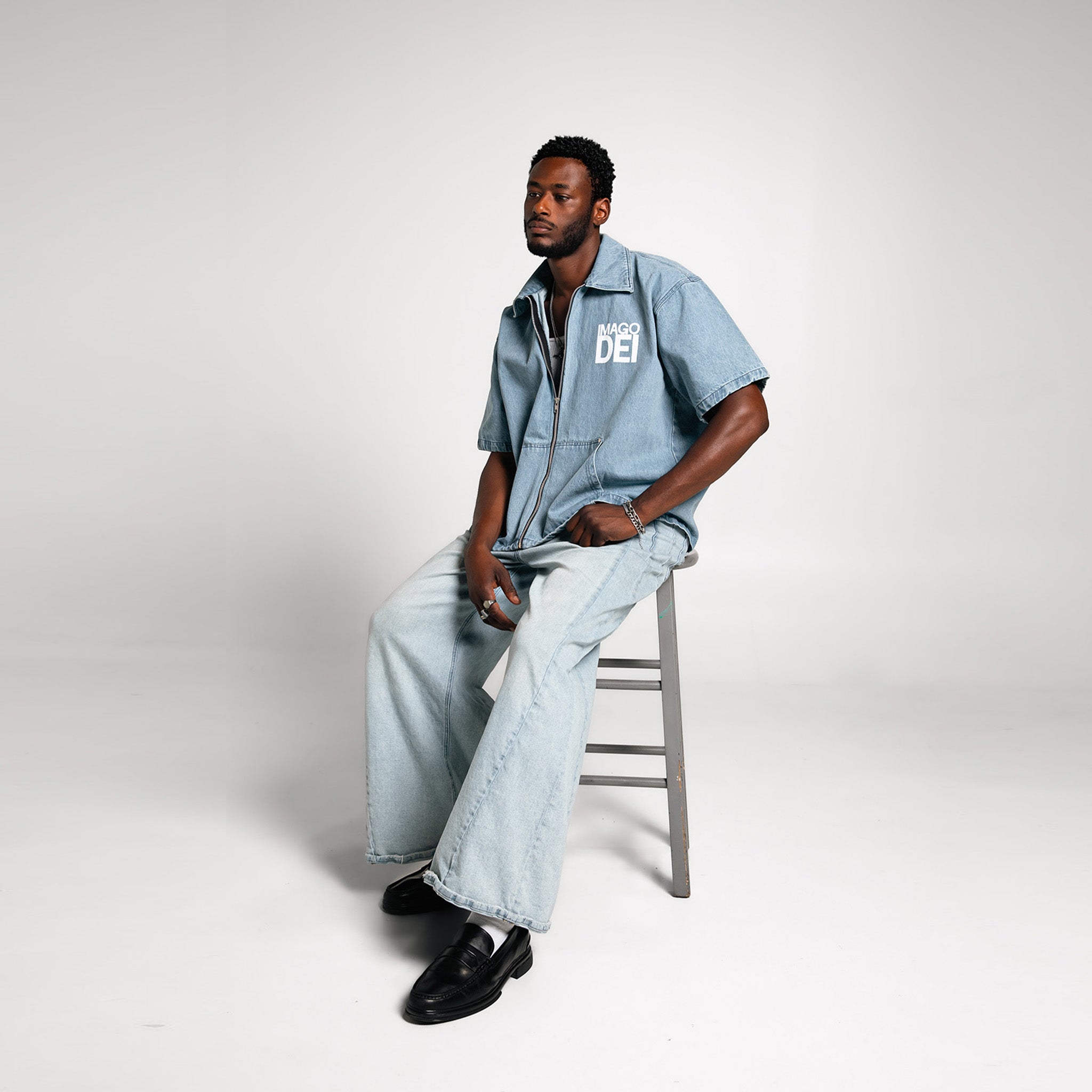 Imago Dei Denim Workwear- Light Wash