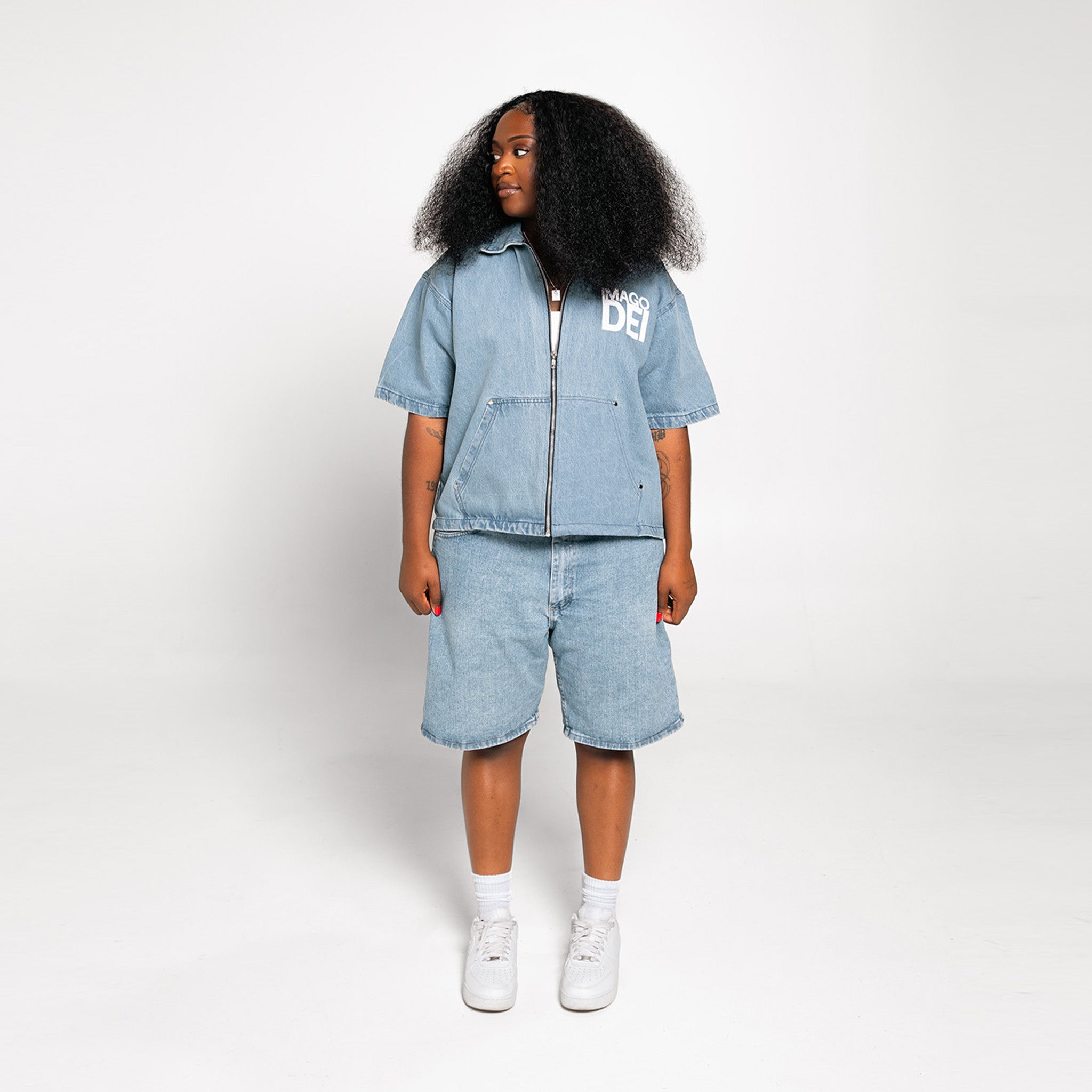 Imago Dei Denim Workwear- Light Wash