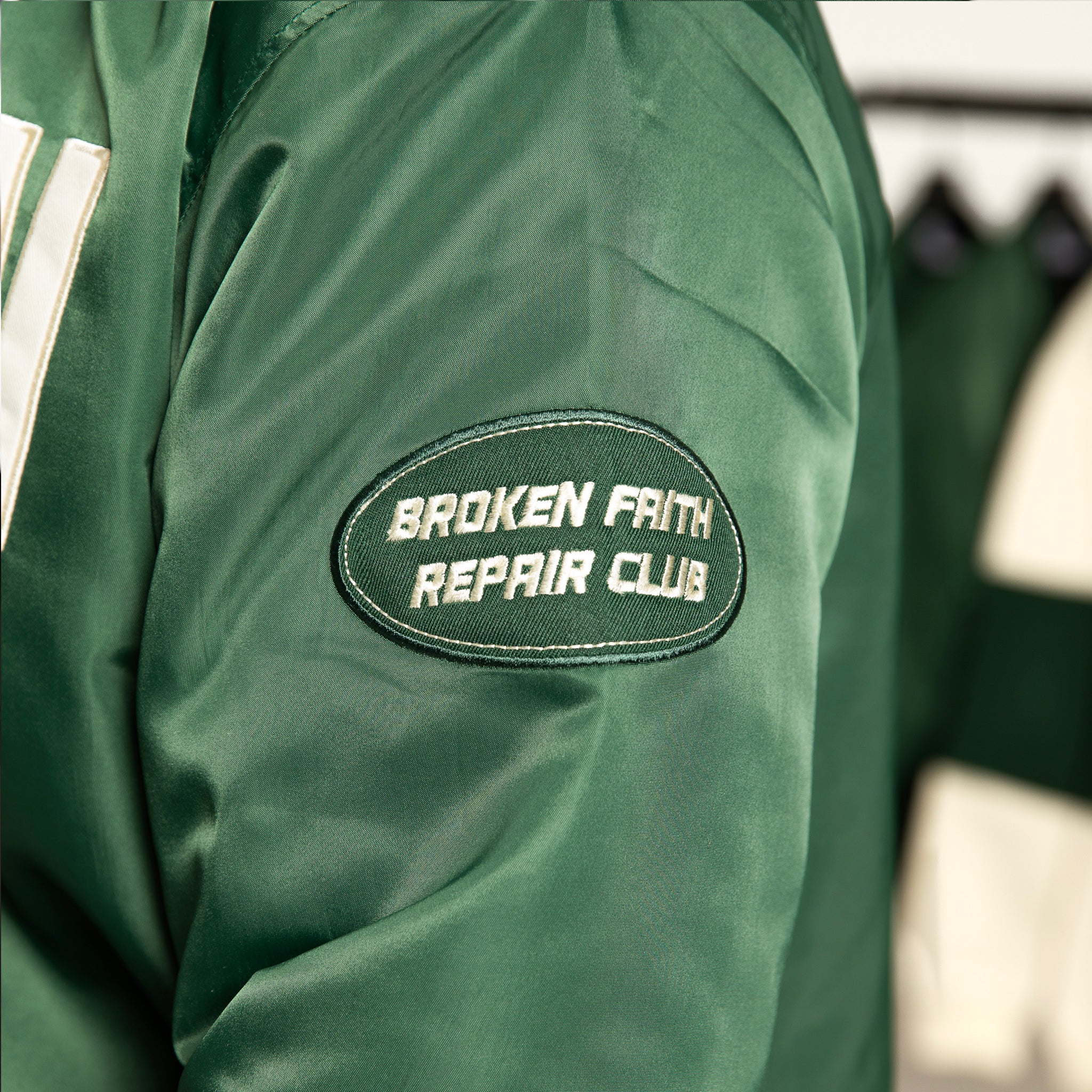 Broken Faith Repair Club Bomber Jacket