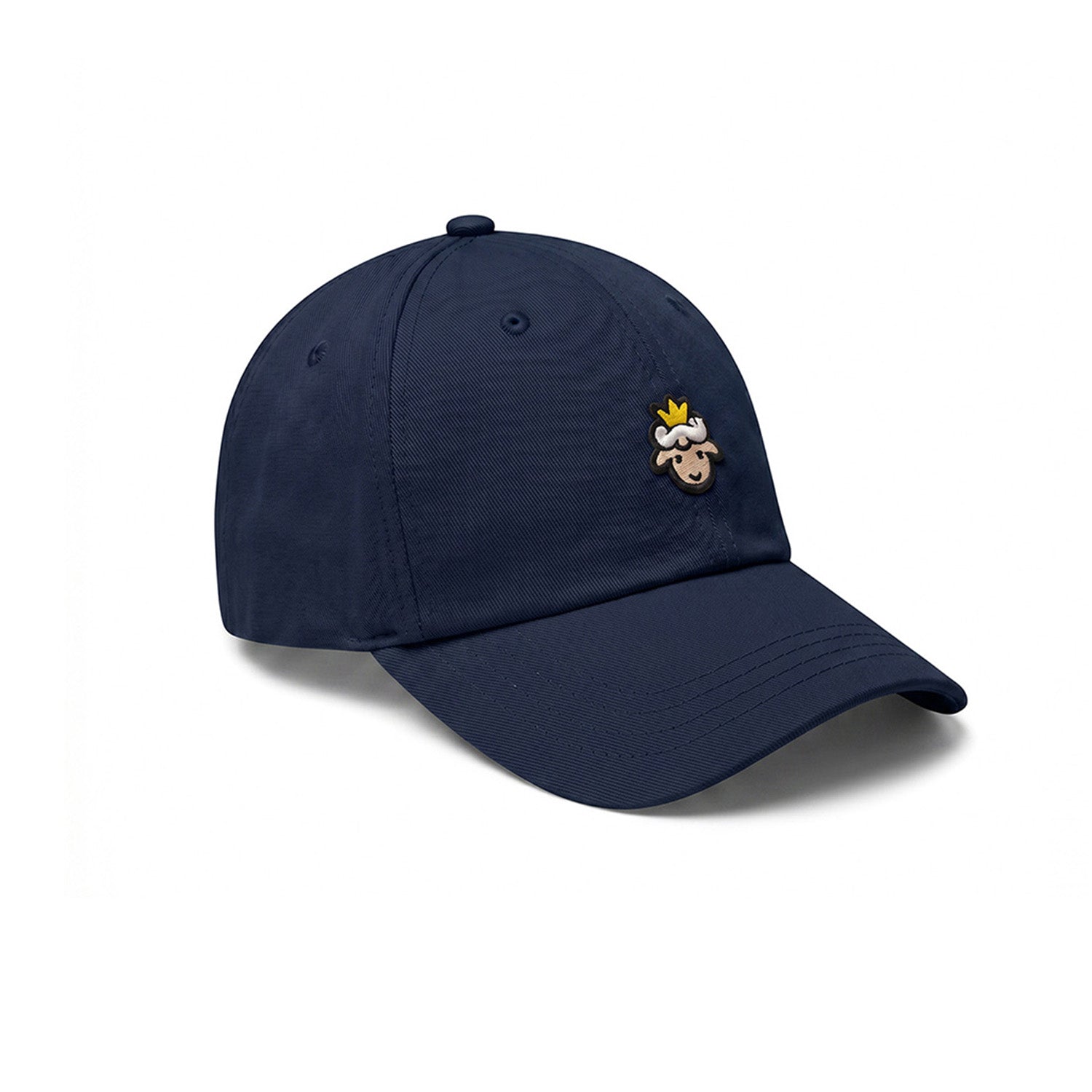 Lamb Head Ball Cap - Navy