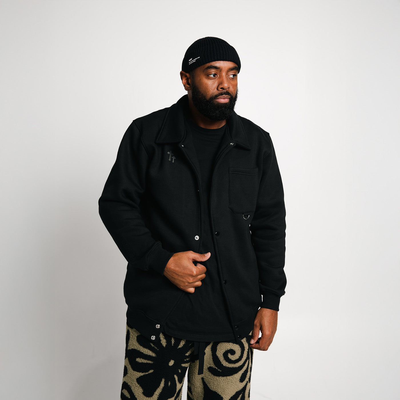 Product of Grace Shacket- Black