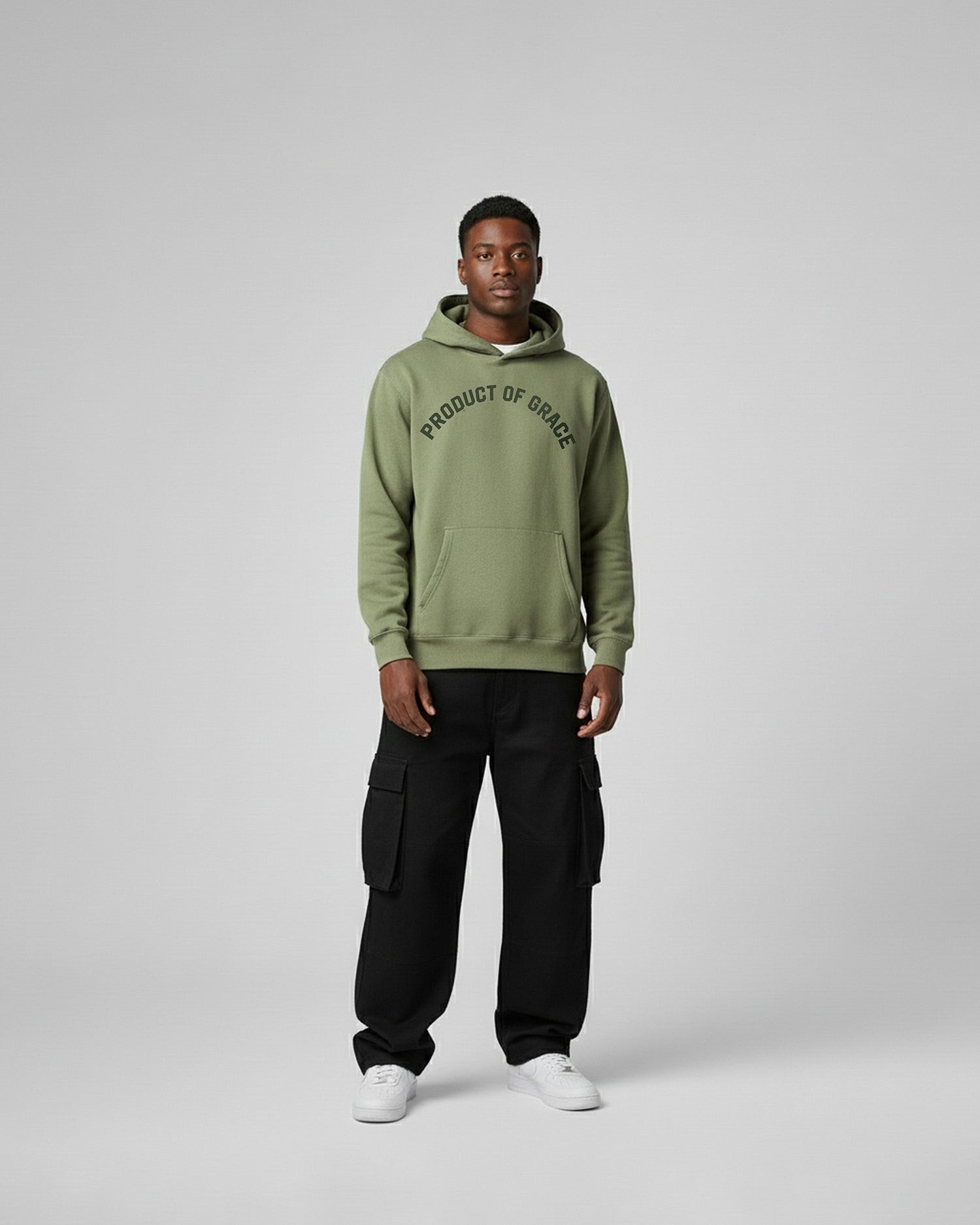 Product of Grace Hoodie-Mint