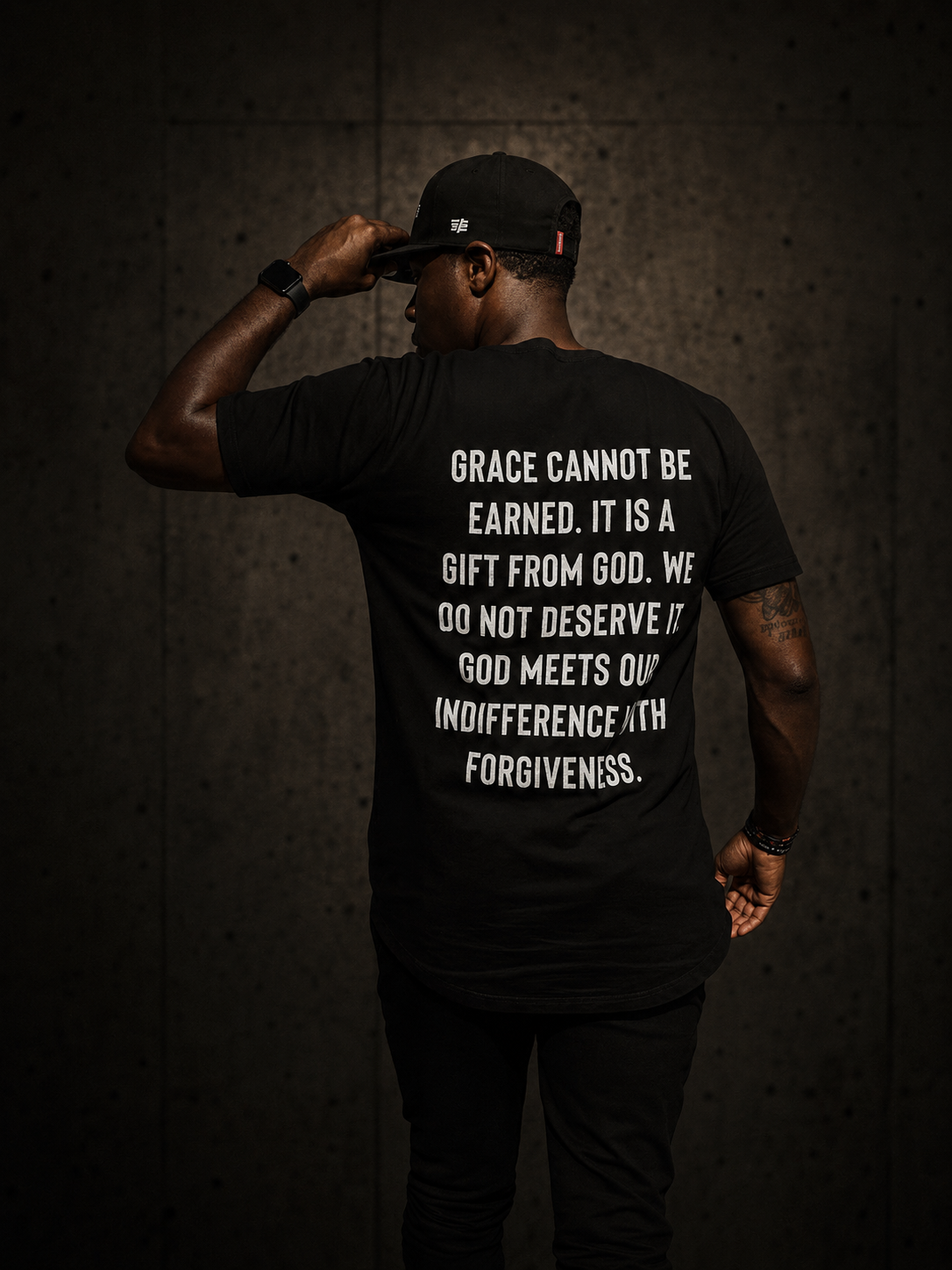 Product of Grace Manifesto Swoop Tee