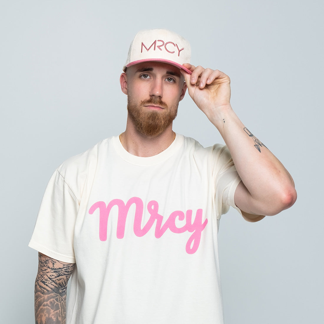 Suede MRCY Snapback - Pink