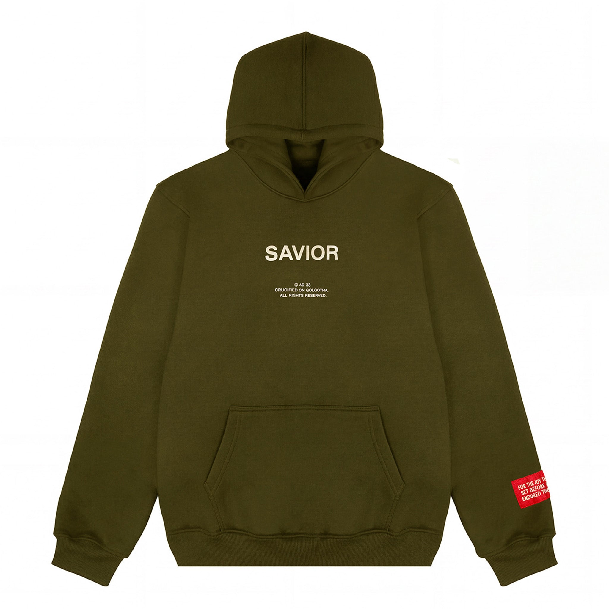 Savior Hoodie- Olive