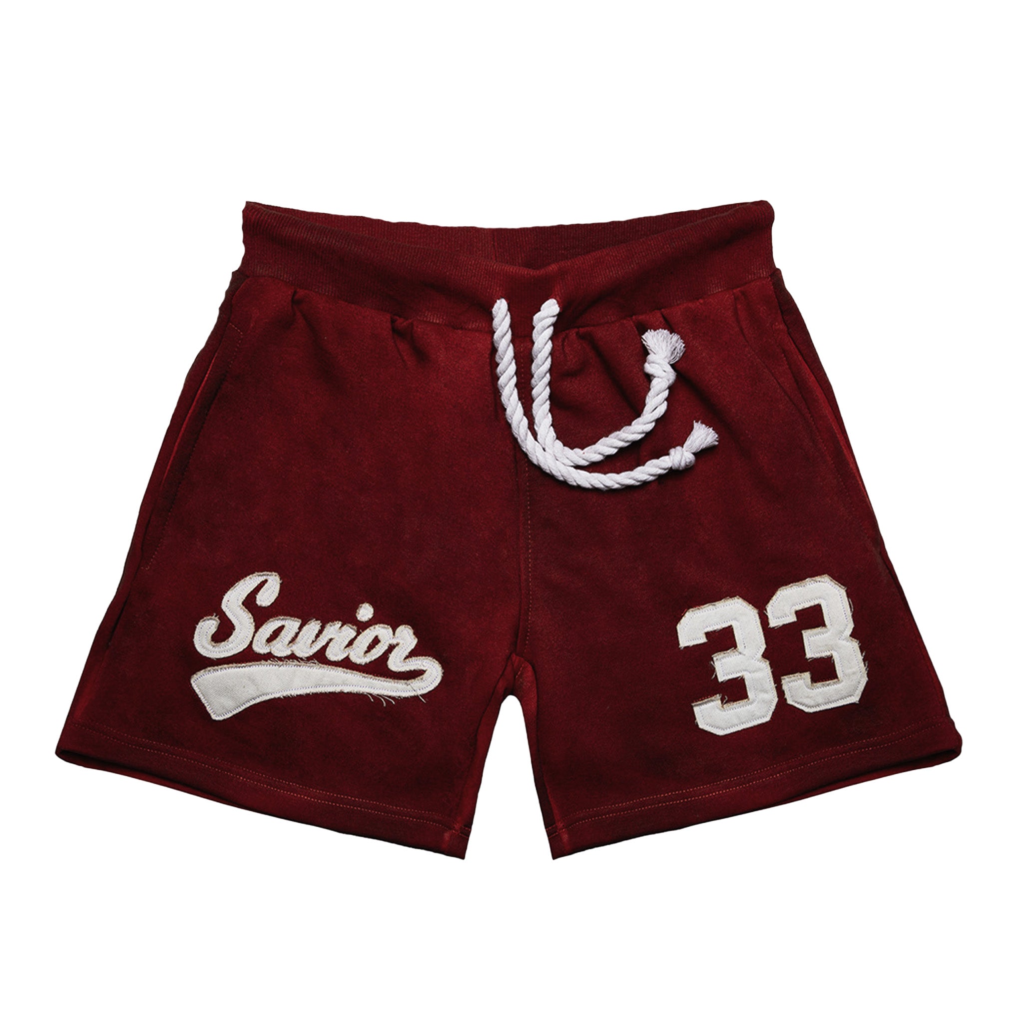 Vintage Savior Shorts- Red