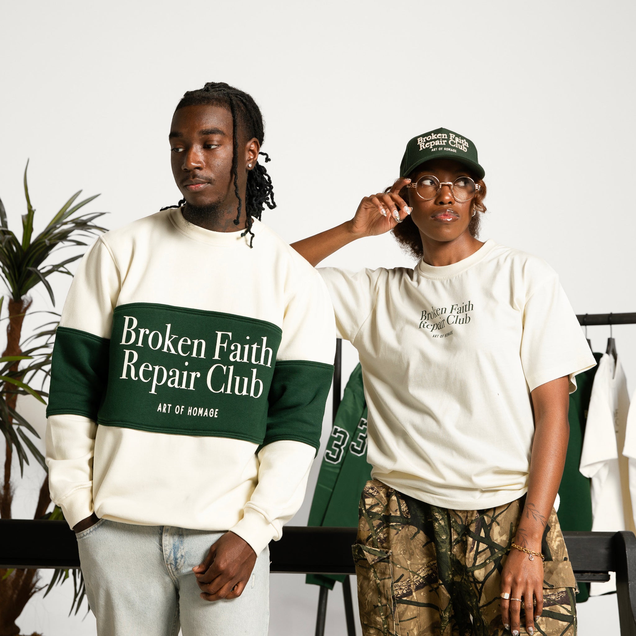 Broken Faith Repair Club Two-Toned Crew