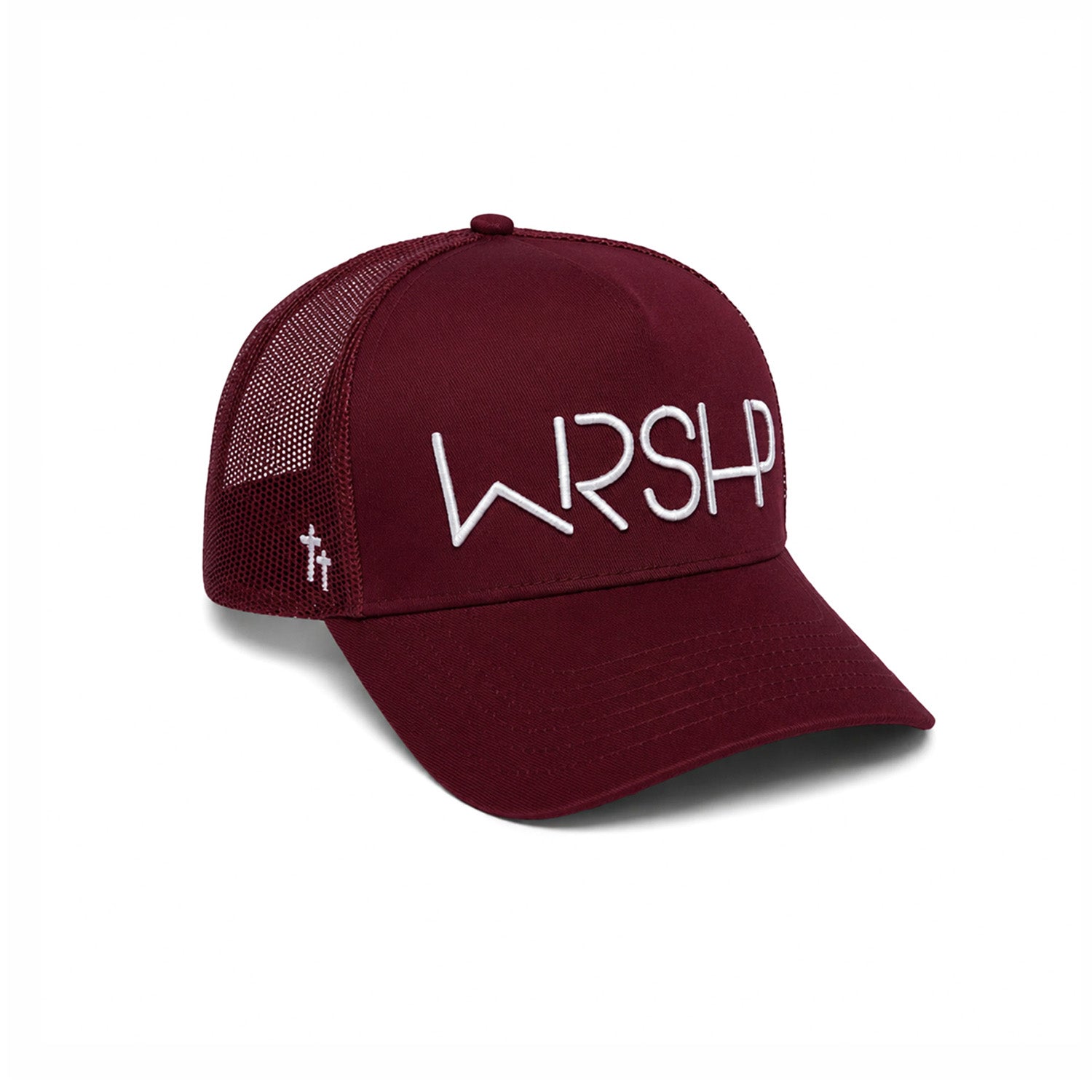 The WRSHP Standard Trucker-Maroon