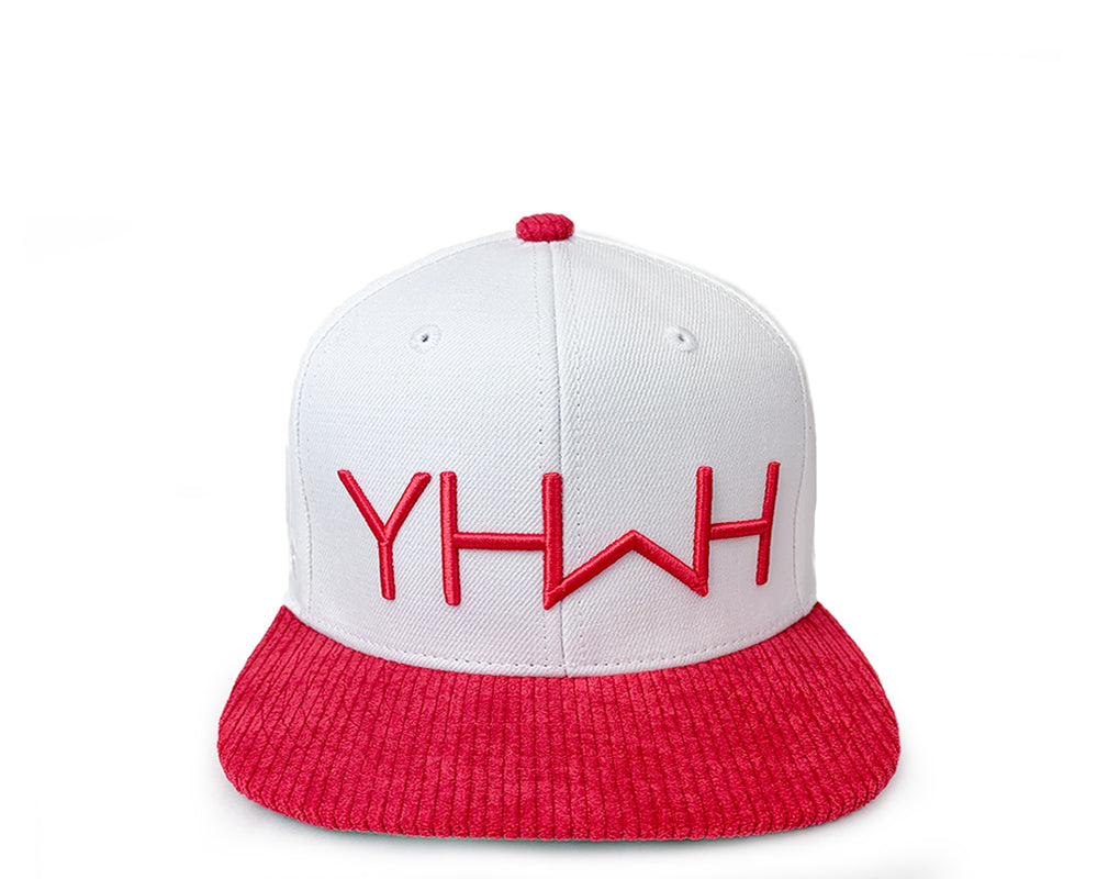 Rose Corduroy YHWH Snapback