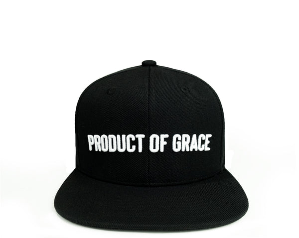 Product of Grace Snapback - Black