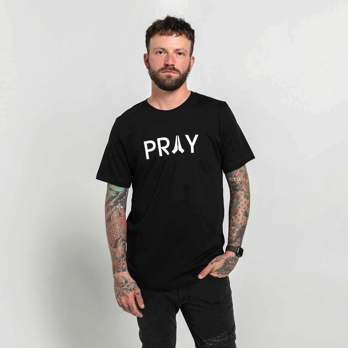 Pray Logo Tee