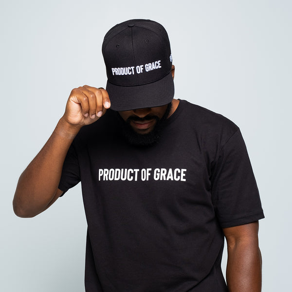 Product of Grace Snapback - Black