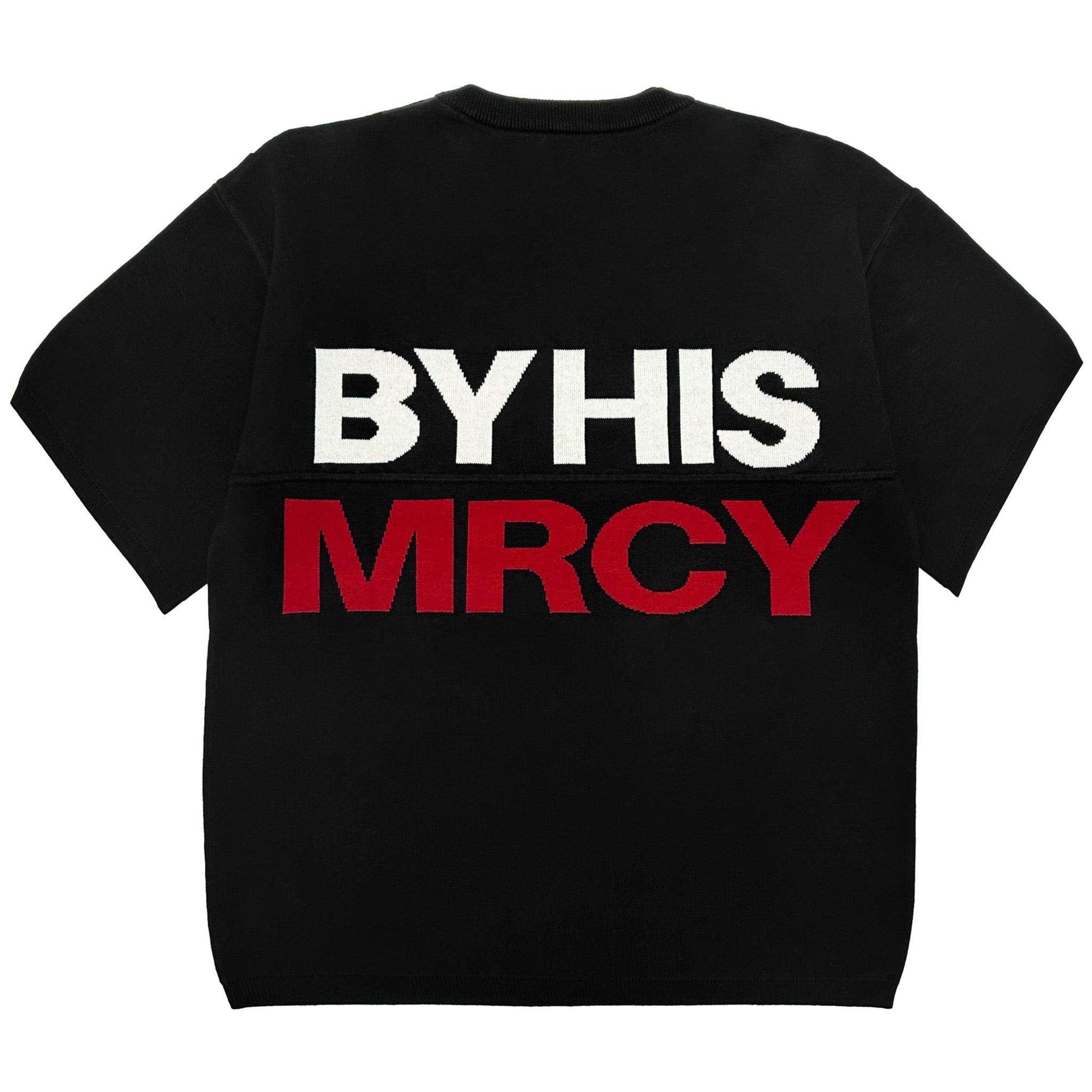 By His MRCY Heavy Knit Tee-Black