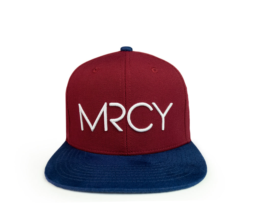 Cranberry Suede MRCY Snapback