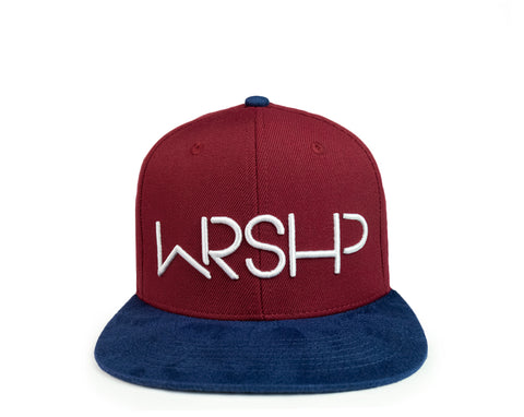 Cranberry Suede WRSHP Snapback