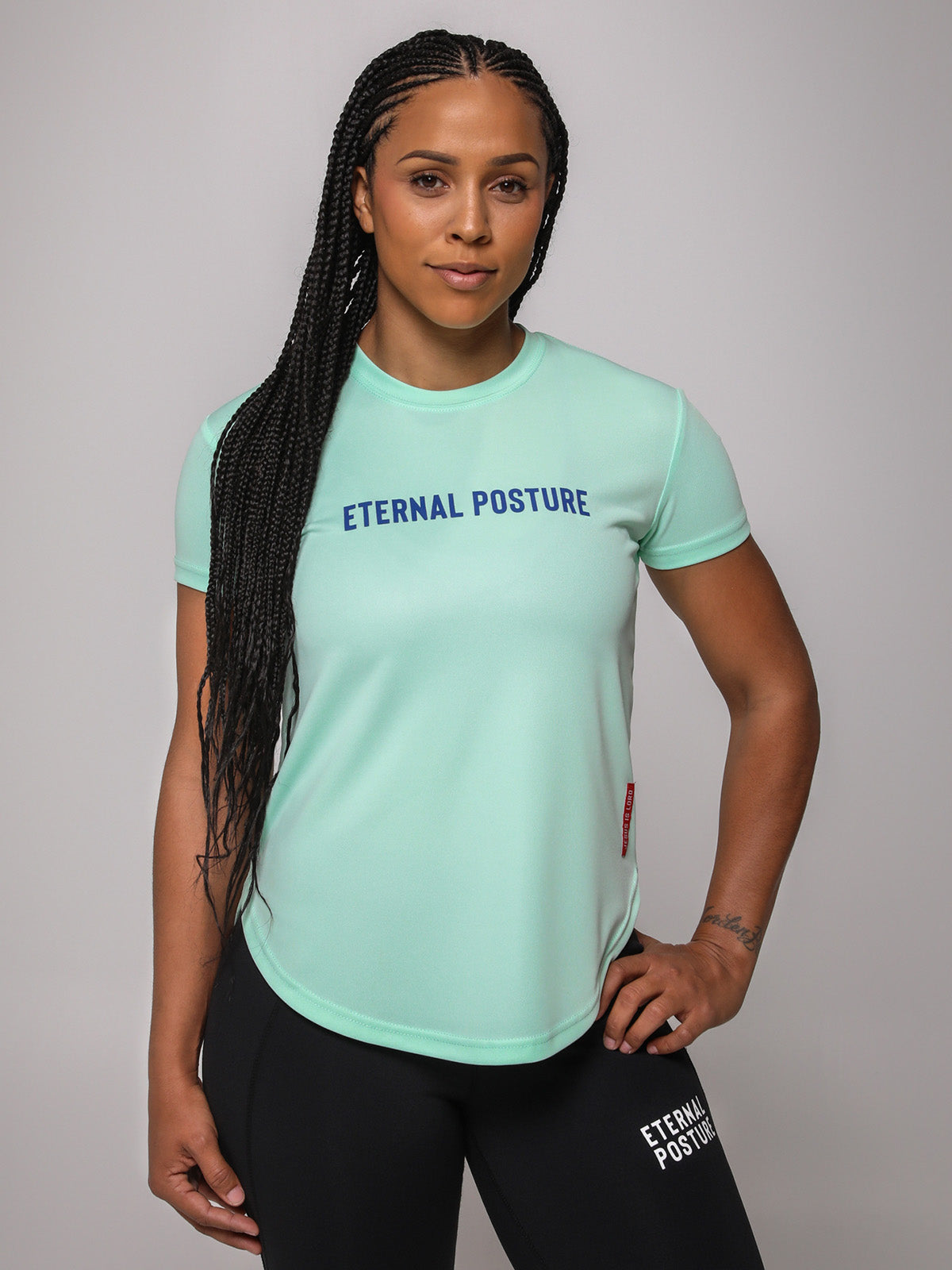 Dry Wick Performance Tee - Minty-Women's