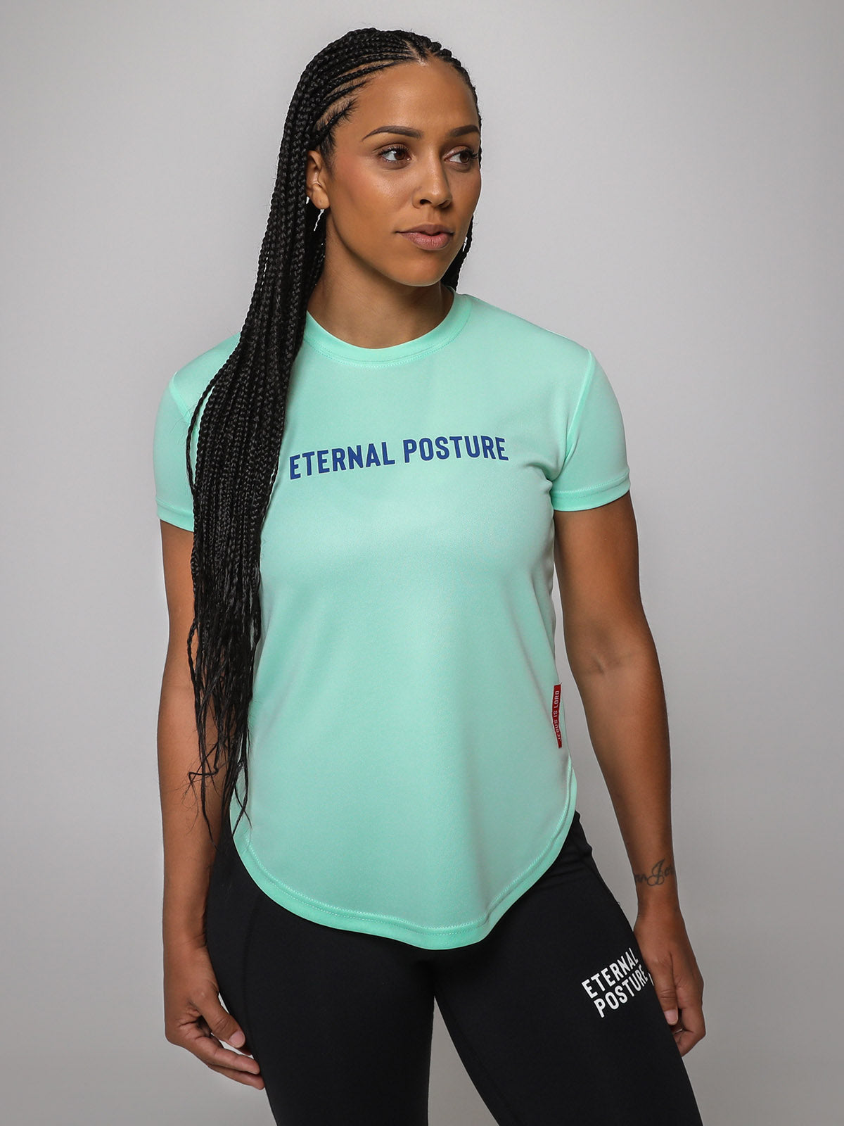 Dry Wick Performance Tee - Minty-Women's