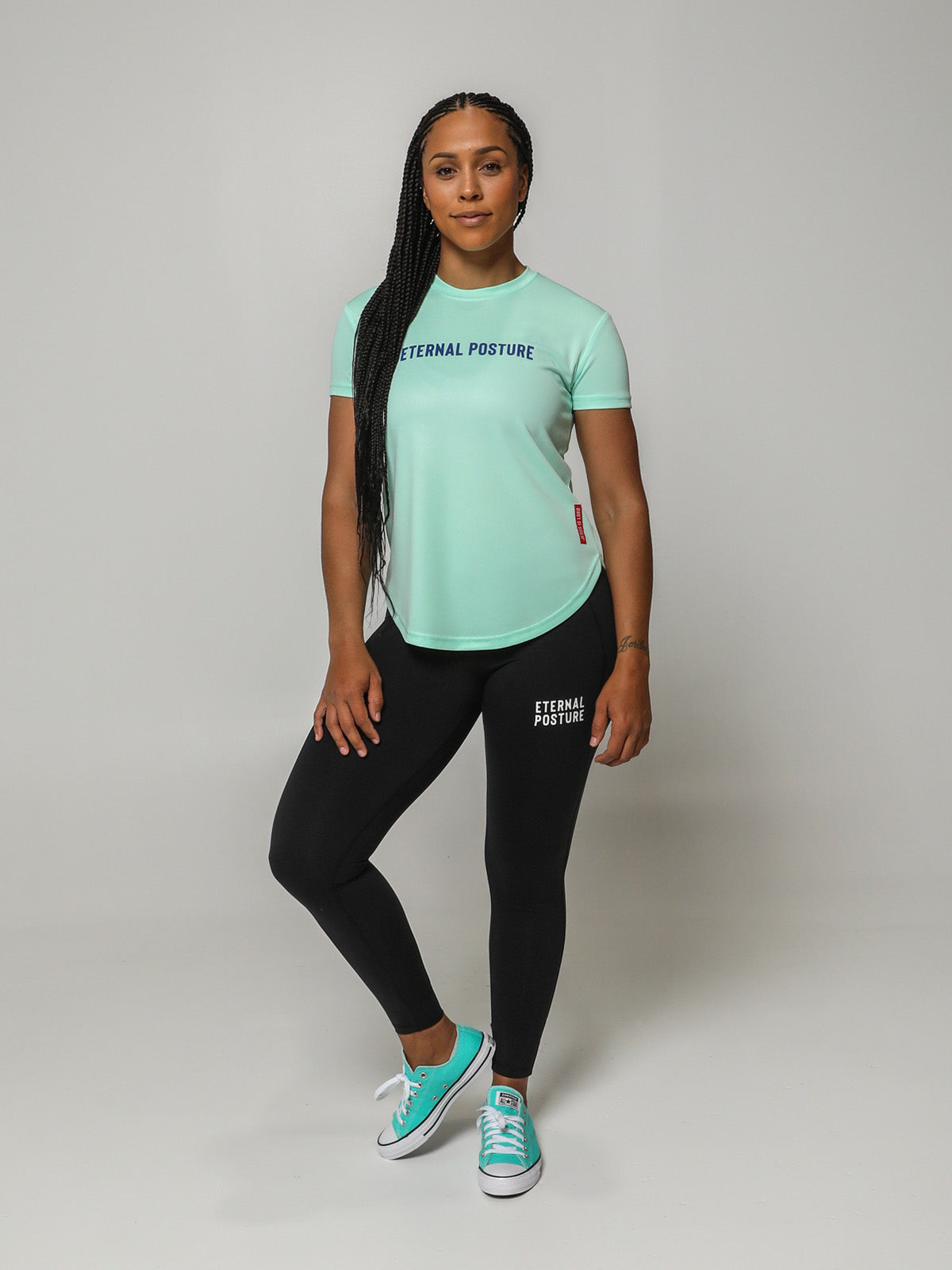 Dry Wick Performance Tee - Minty-Women's