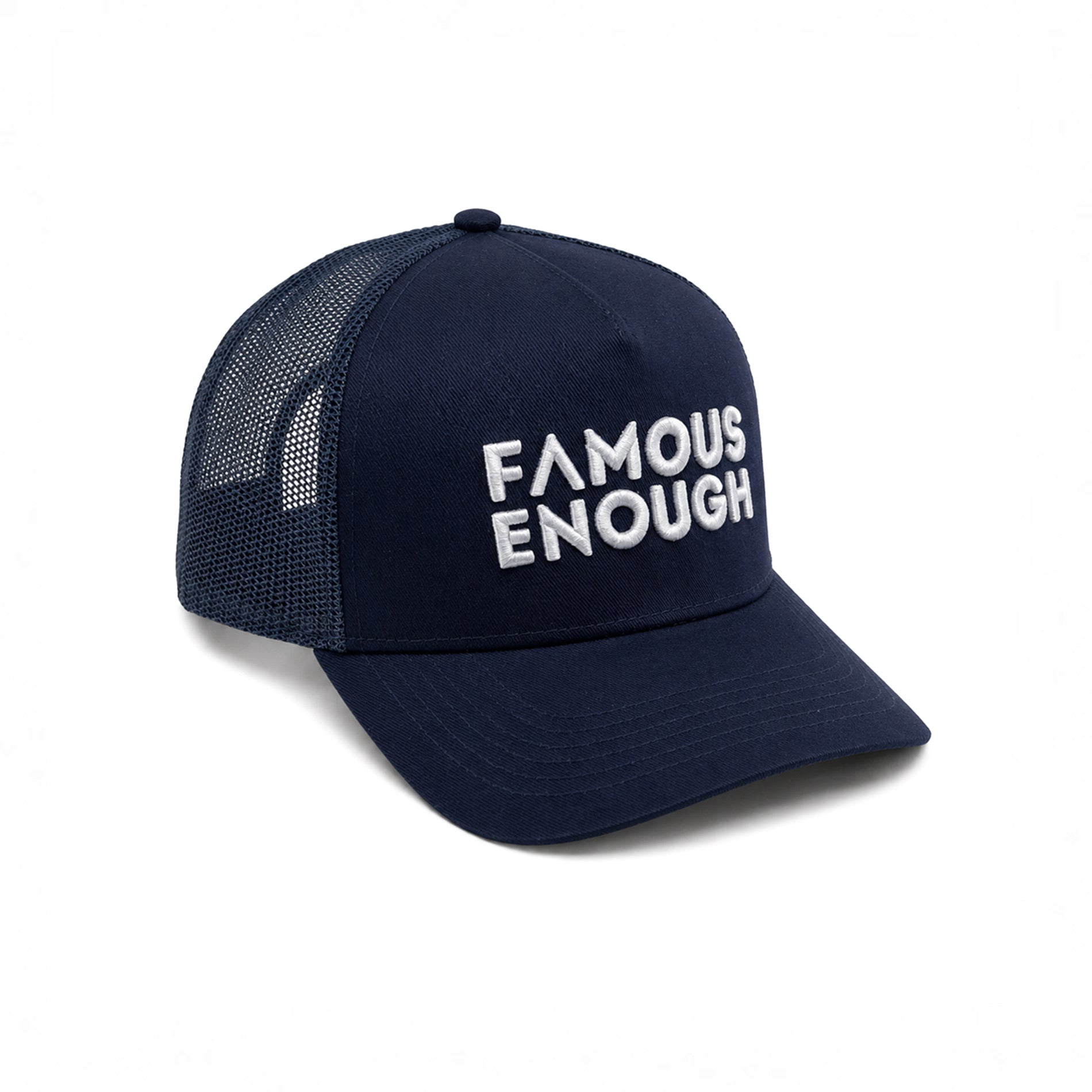Famous Enough Trucker - Navy