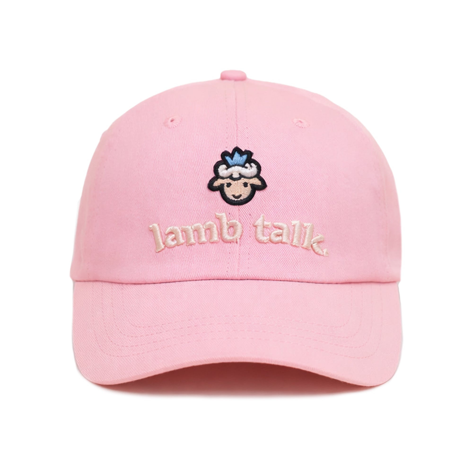 Lamb Head Short Bill Cap - Pink