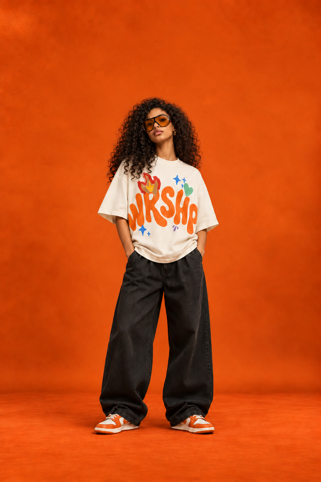 Heart On Fire WRSHP Tee