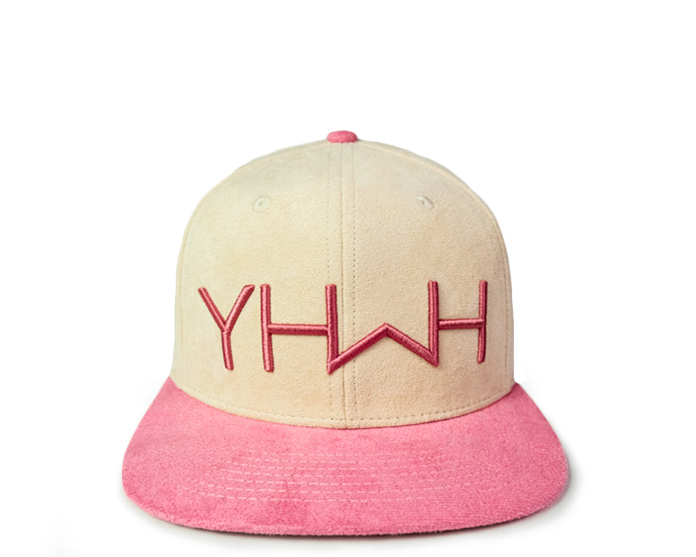 Suede YHWH Snapback - Pink