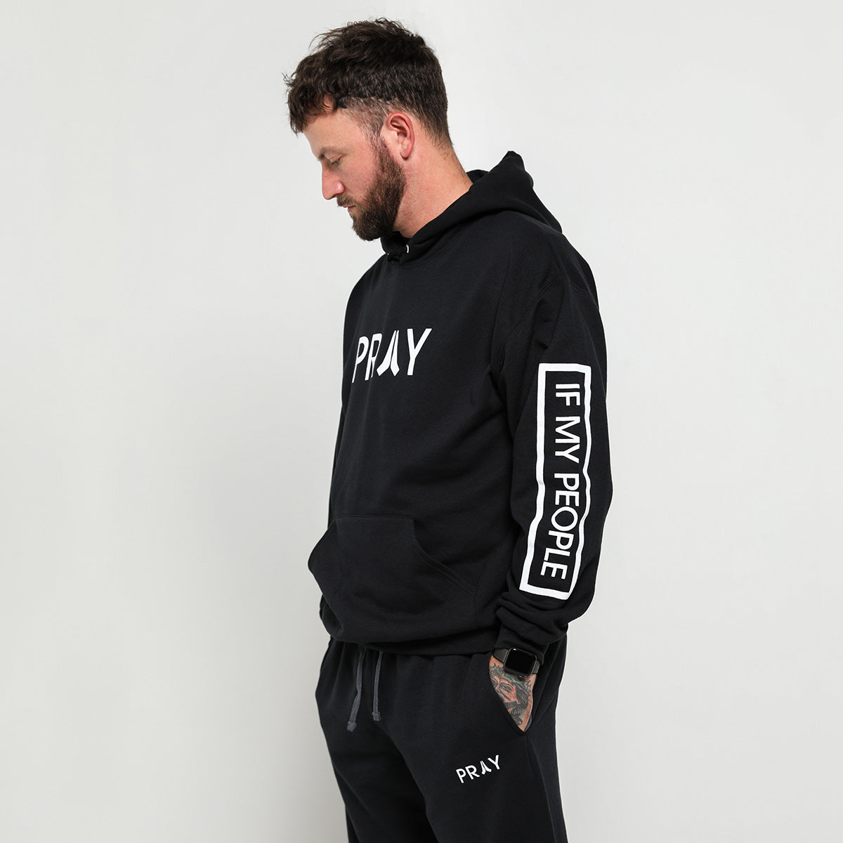 Pray Logo Hoodie