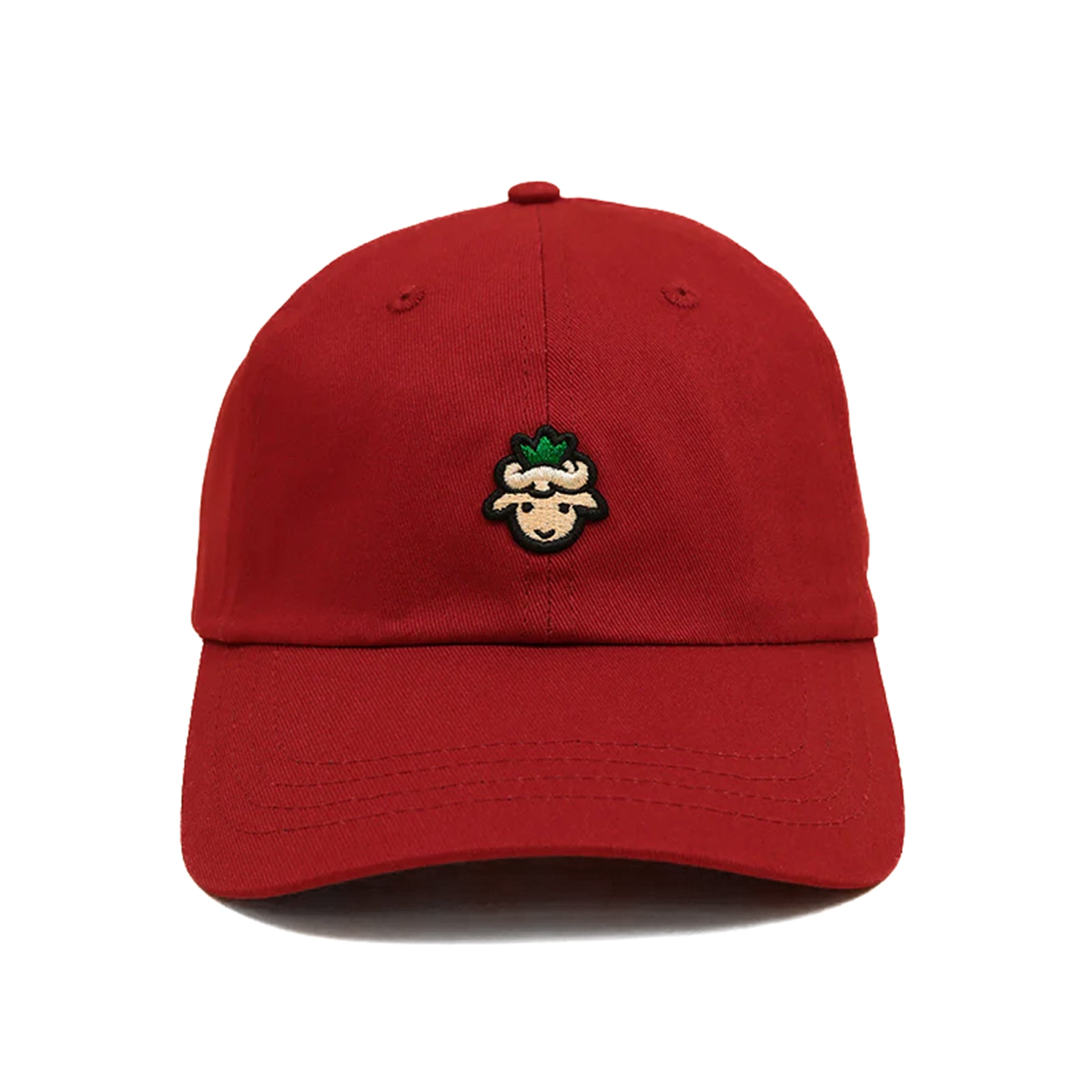 Lamb Head Ball Cap - Claret
