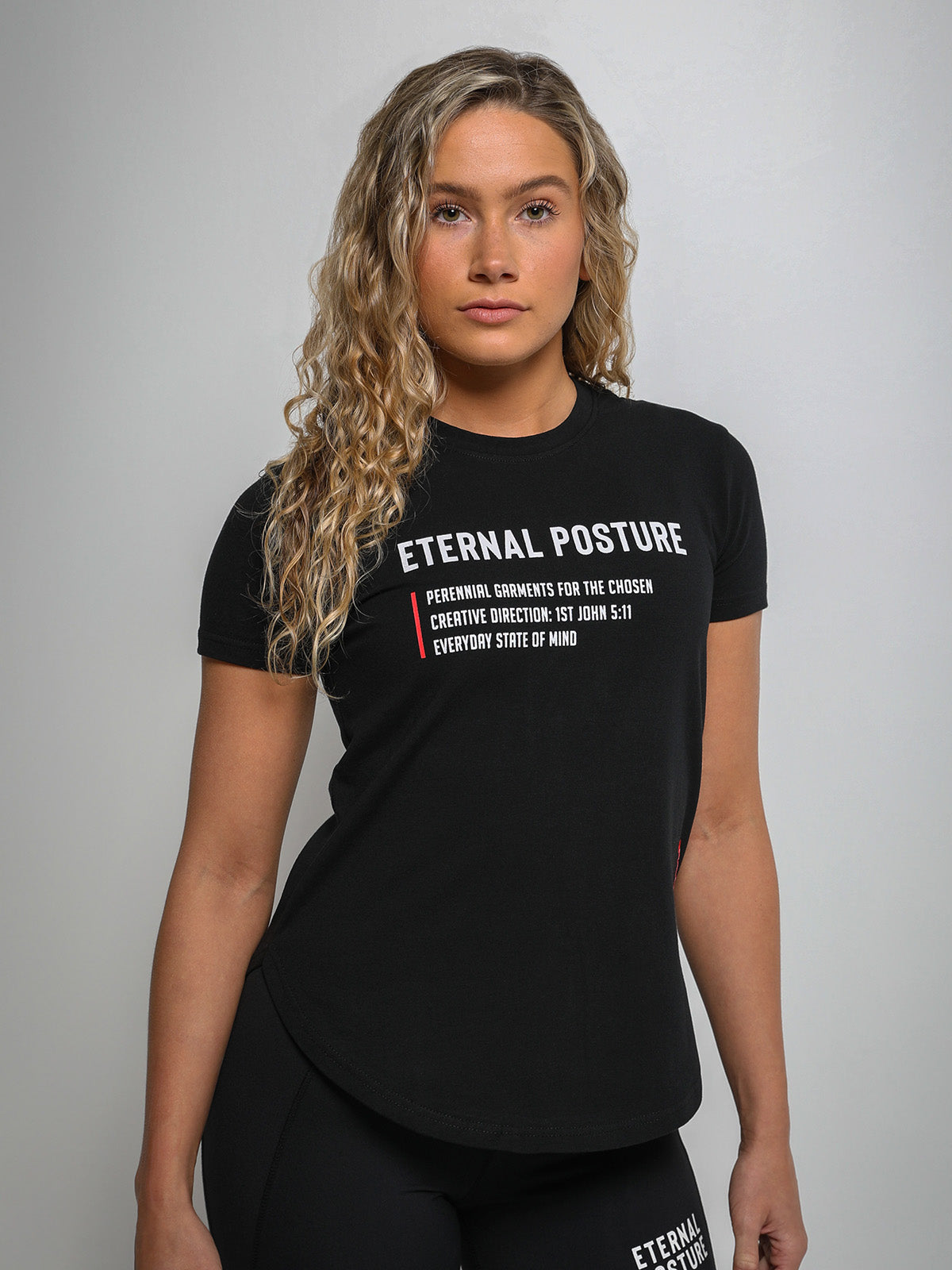 EP Performance Tee - Contour Black