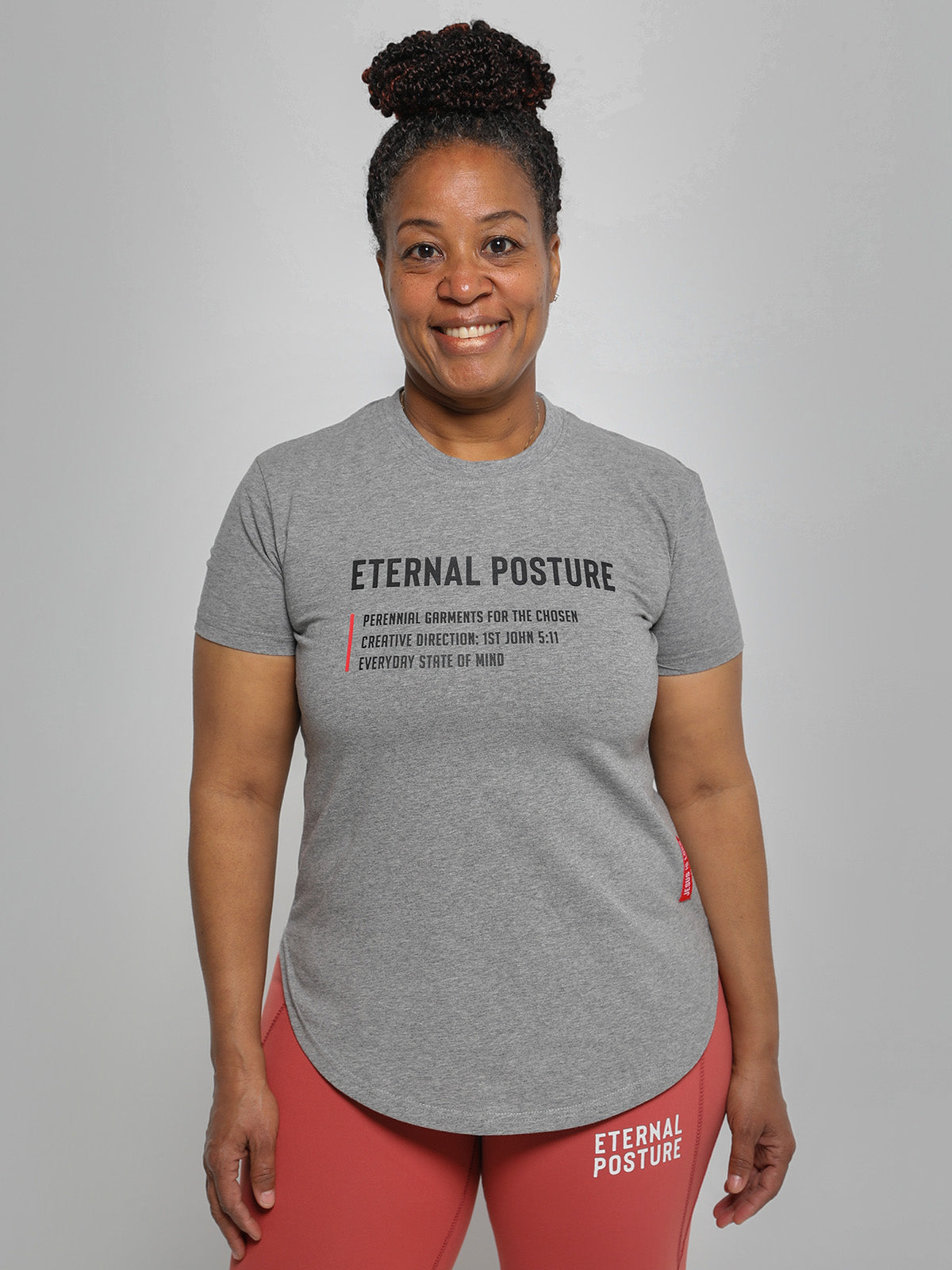 EP Women's Performance Tee - Heather Grey