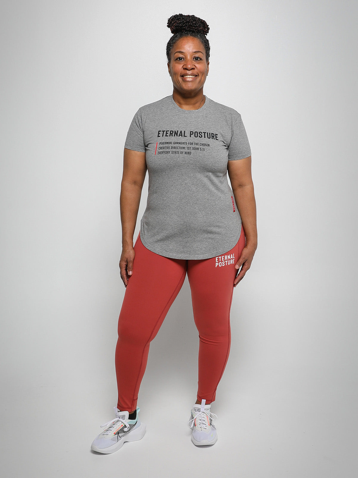 EP Women's Performance Tee - Heather Grey