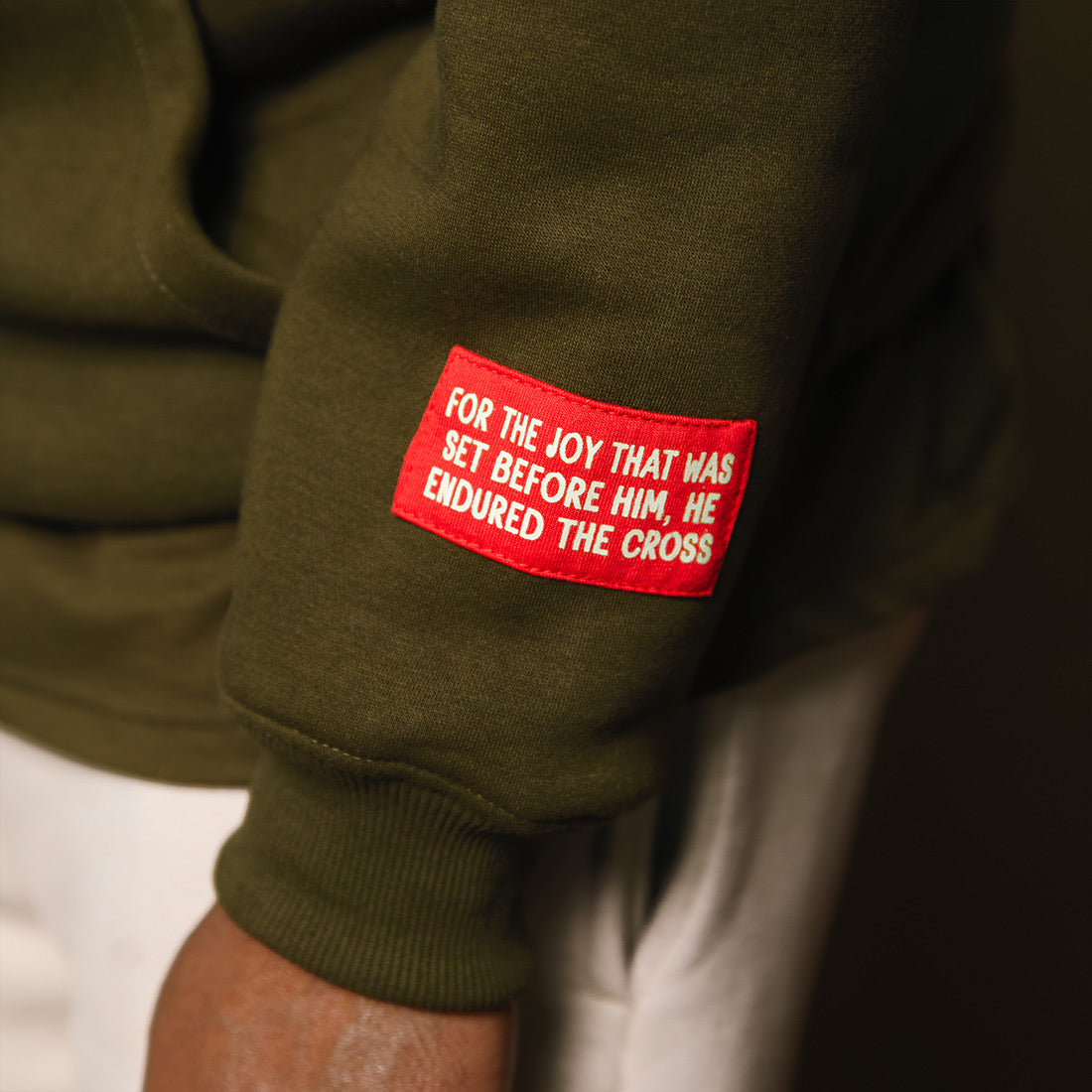 Savior Hoodie- Olive