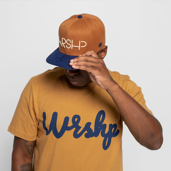 Toasted WRSHP Snapback - Navy Accents