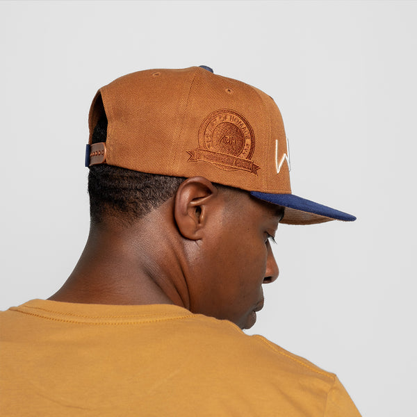 Toasted WRSHP Snapback - Navy Accents