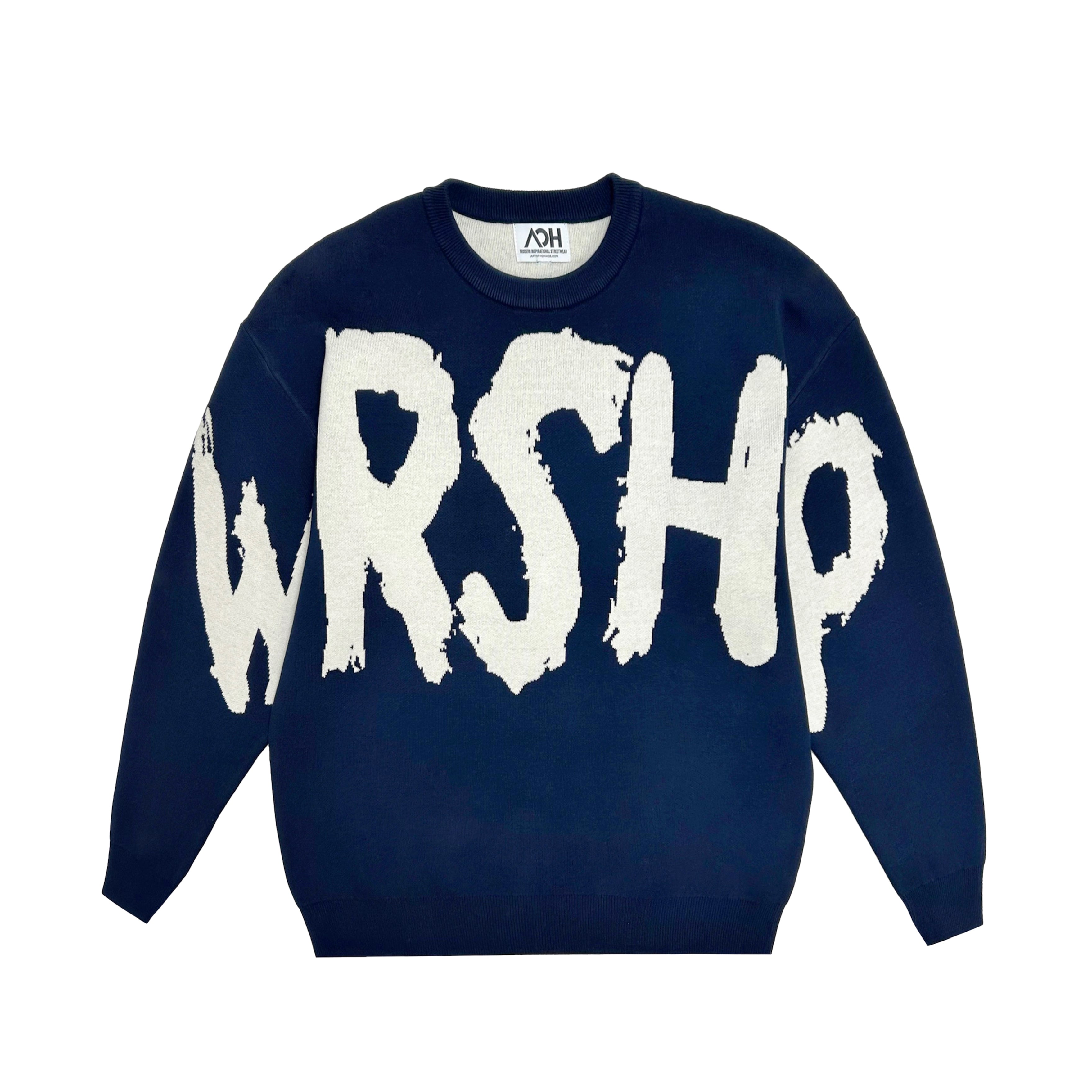 Lushknit WRSHP Sweater - Navy