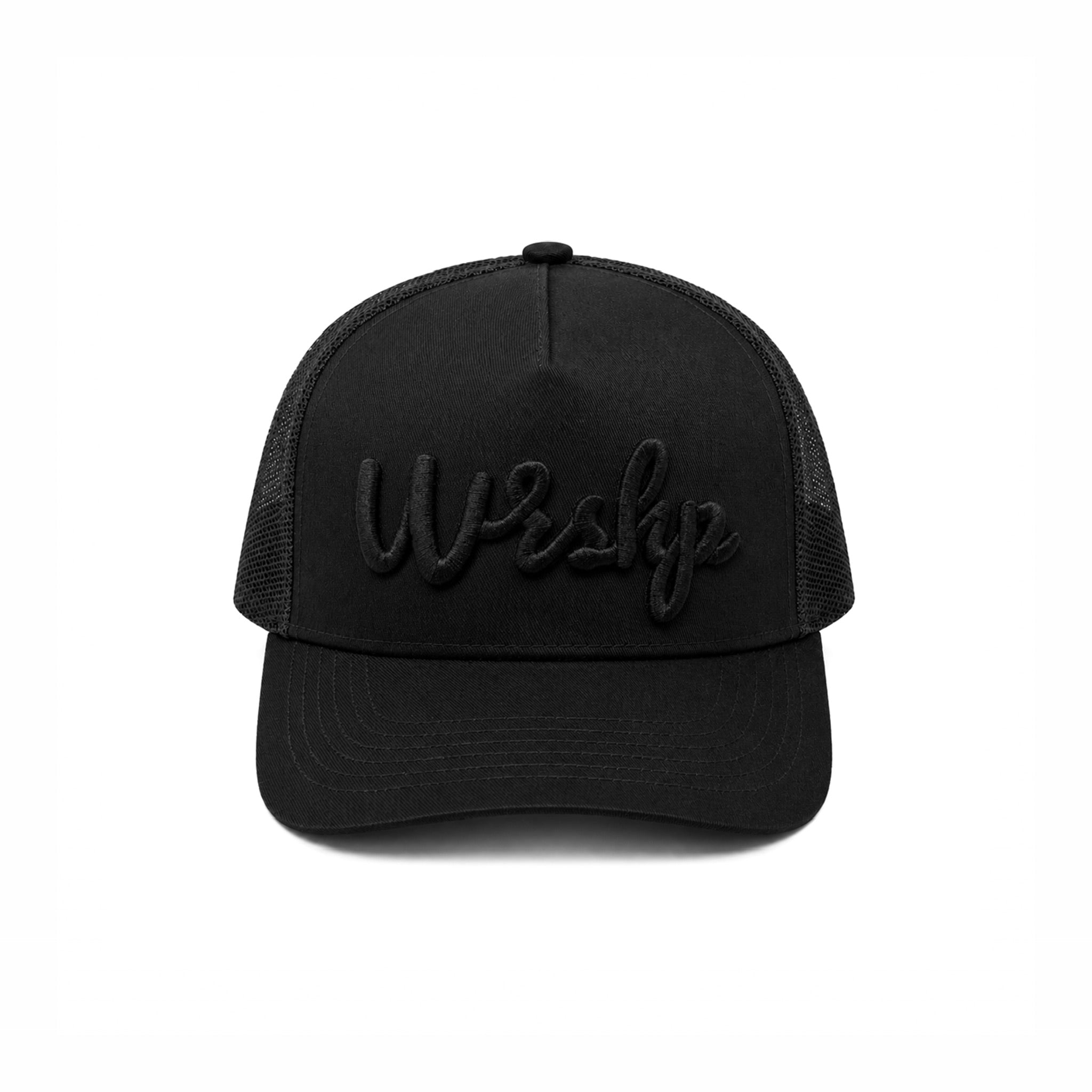 The WRSHP Standard Trucker- Black