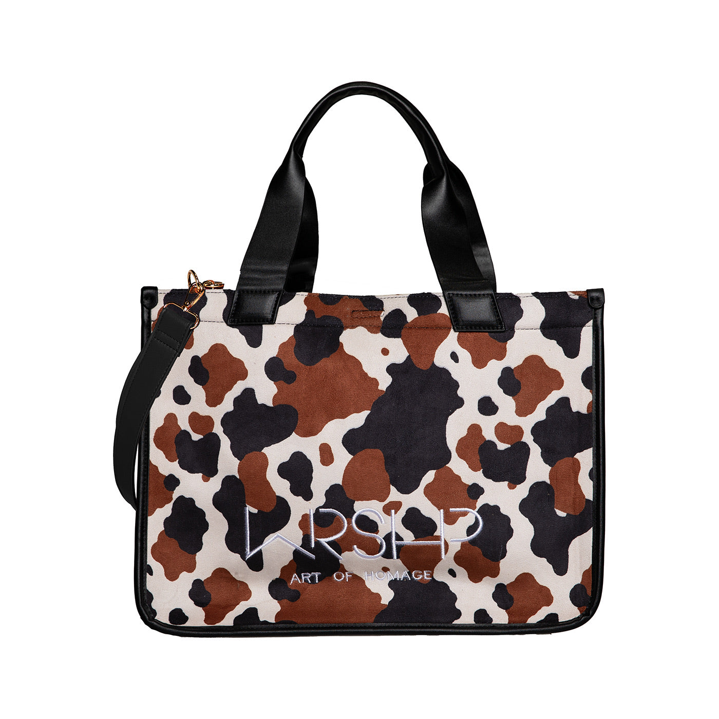 Cow Print WRSHP Bag