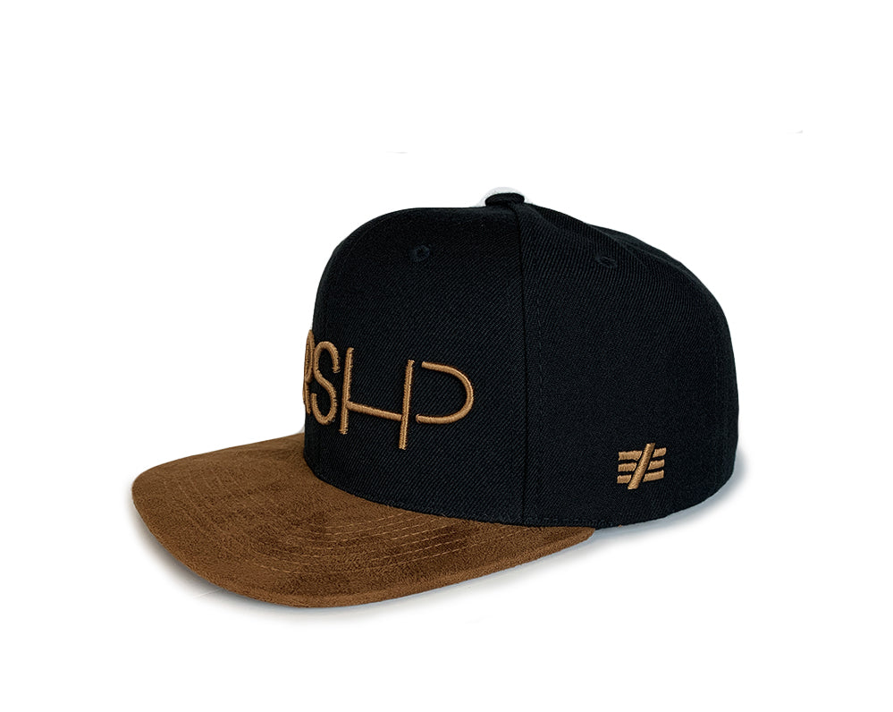WRSHP - Mocha Suede Snapback