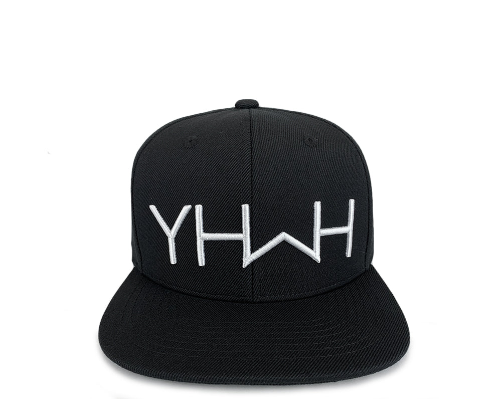 YHWH Snapback - Black