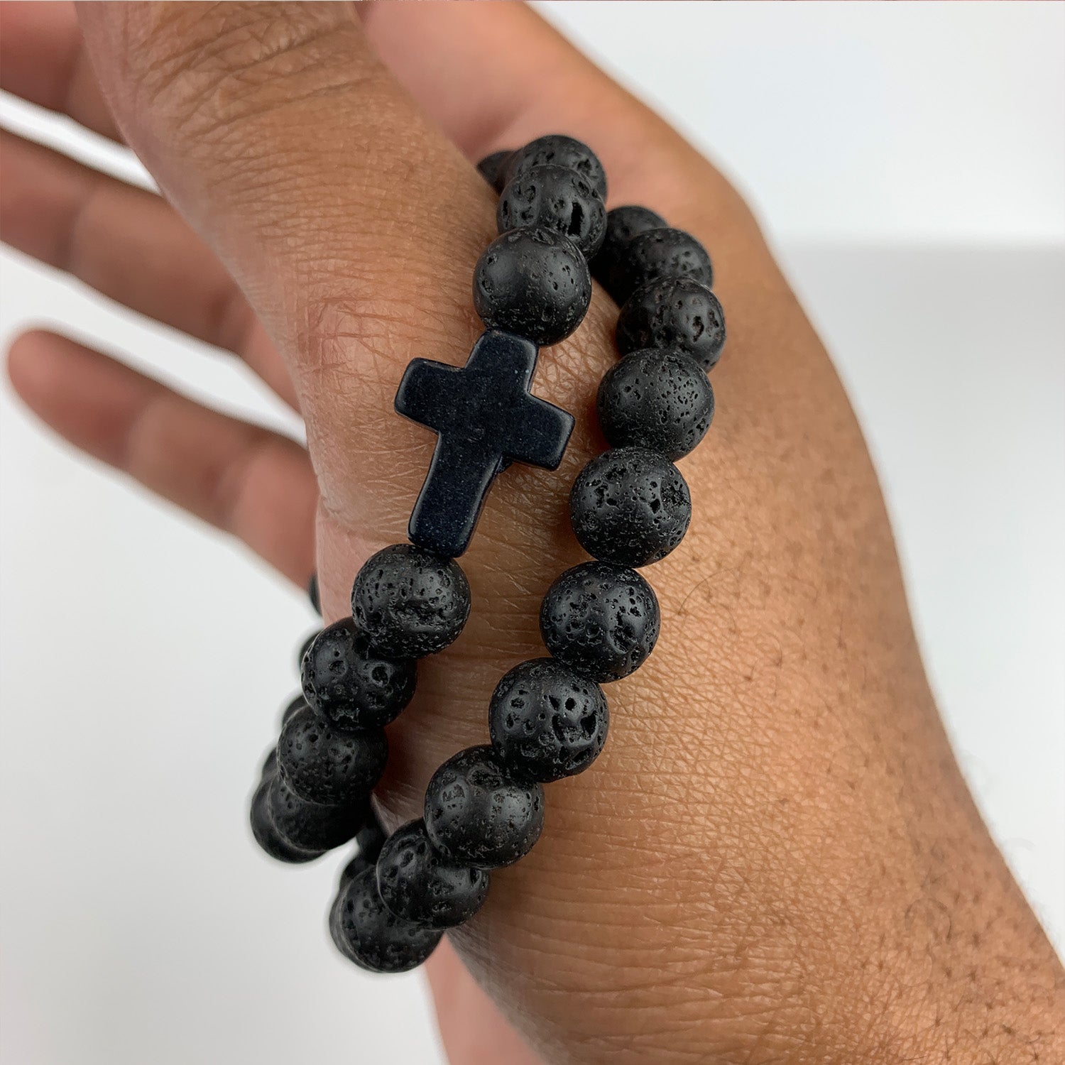 Lava Stone and Cross Wristpack