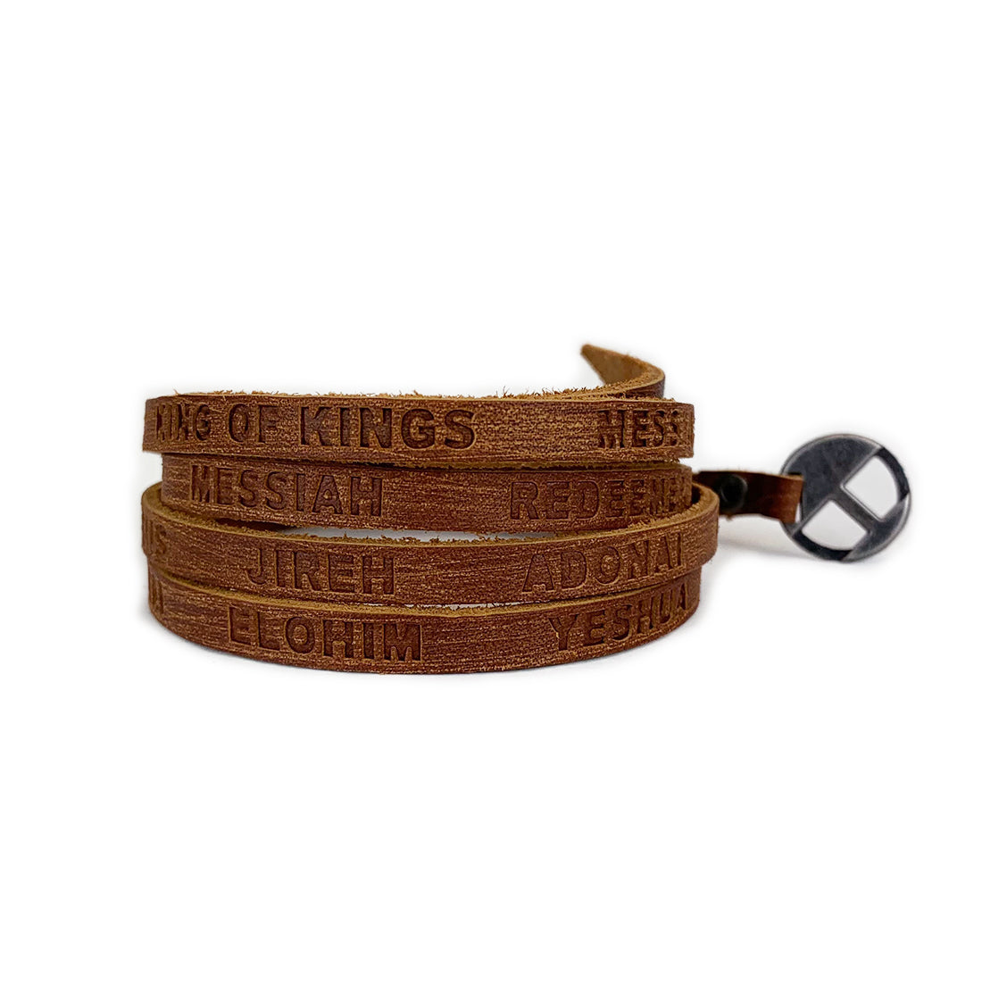 Soft Grain Leather WristPack - Names of God